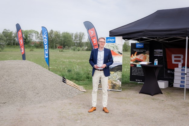 Mattias Gunnarsson, VD för Leröy Seafood AB.