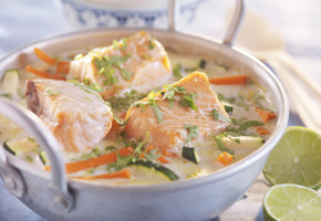 Kremalı Somon Güveç