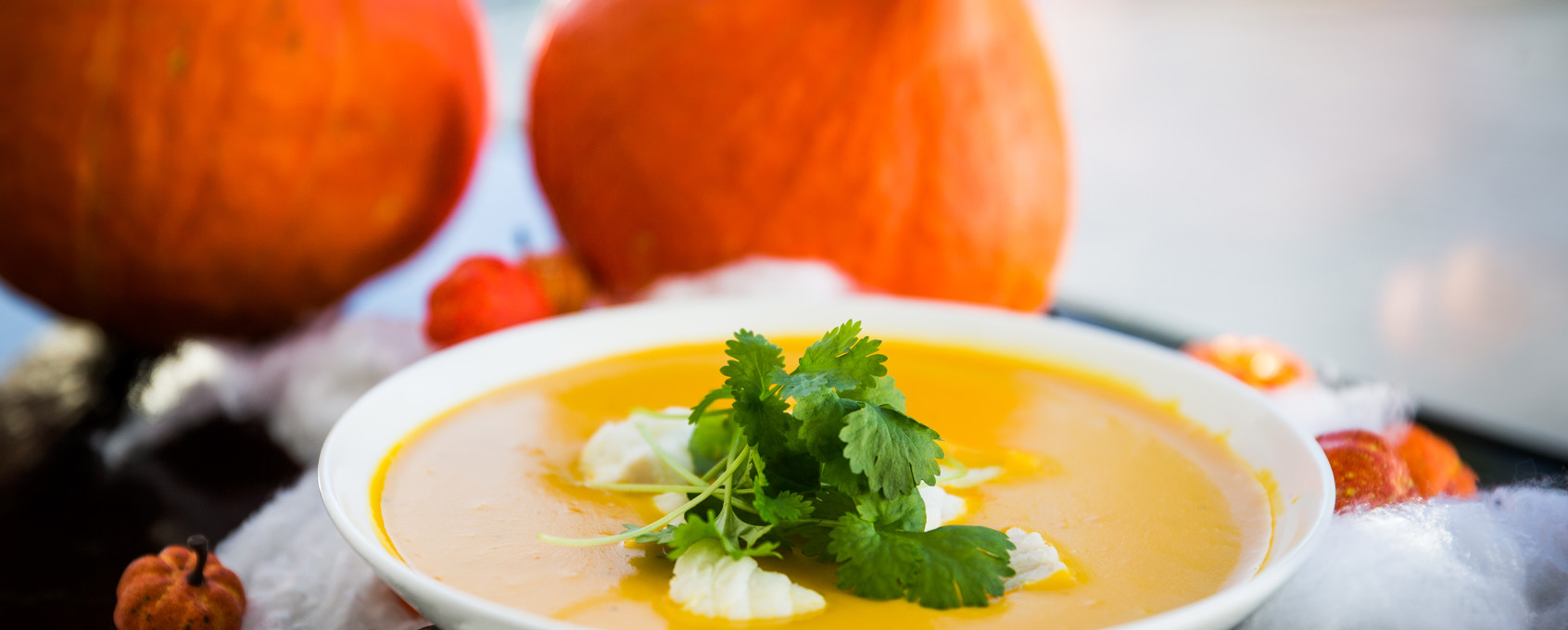 Pumpasoppa med torsk