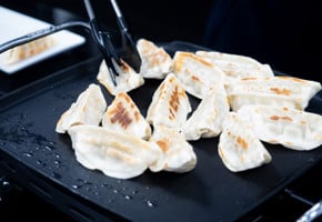 Asiatiske gyozaer fra Spania