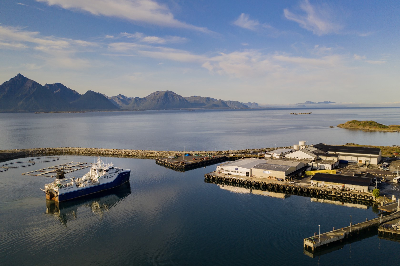 Lerøy Norway Seafoods fabrikk i Melbu