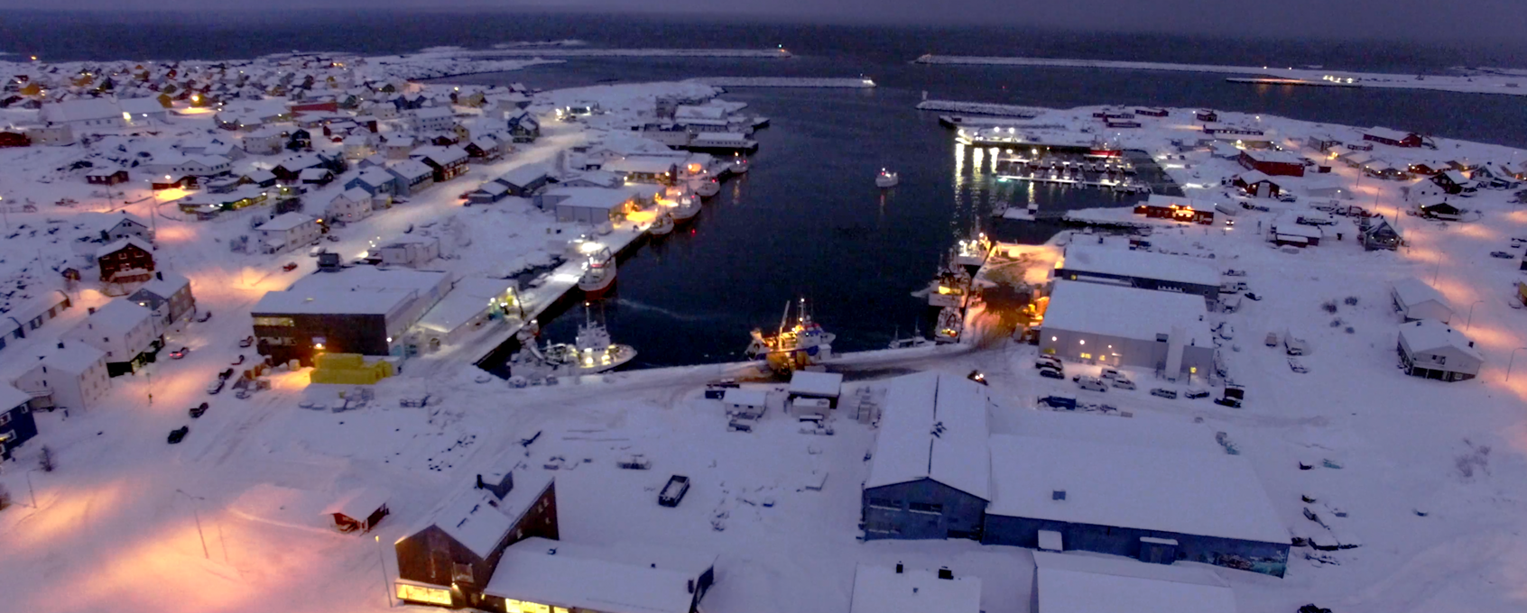 Overview picture of Berlevåg