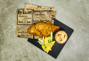 Panert rødspette med mangosalat og chilimajones