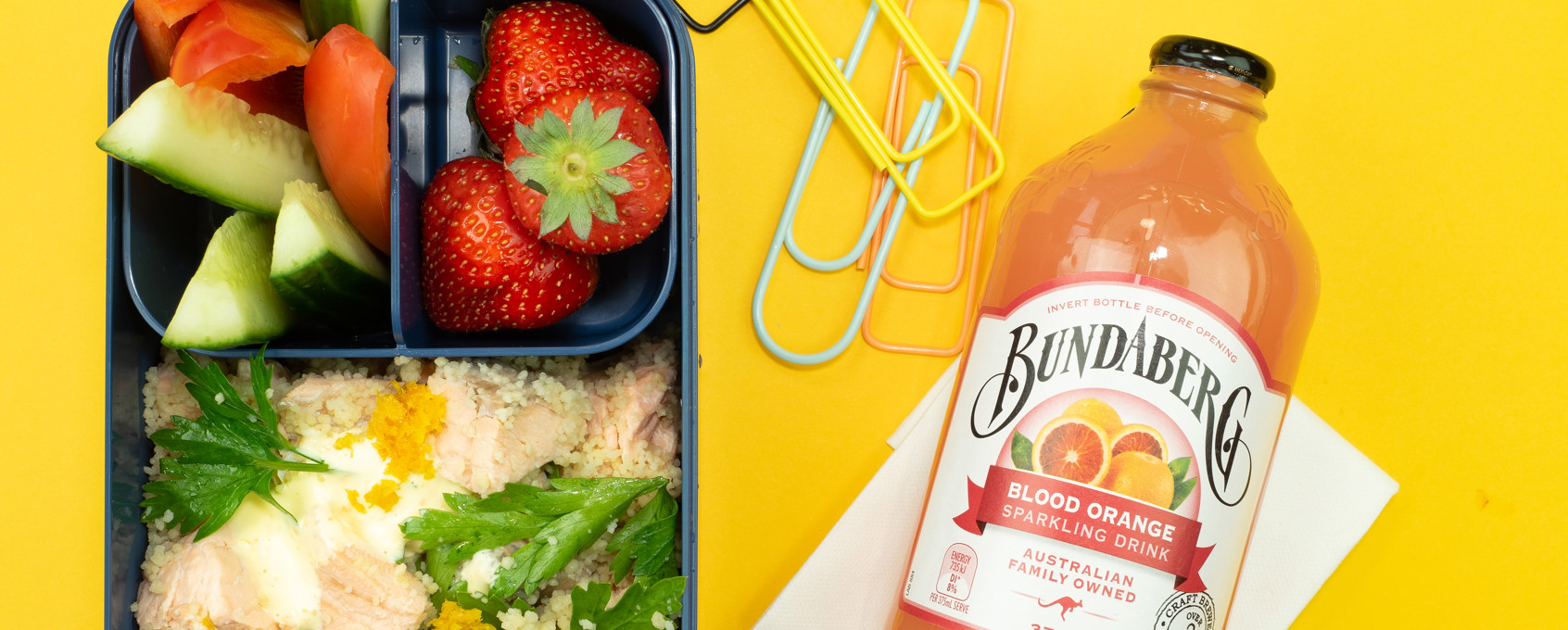 Couscous salat med kokt laks