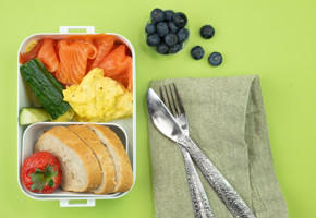 Kaldrøkt ørret og eggerøre