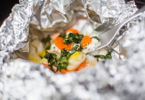 Skattekiste med laks