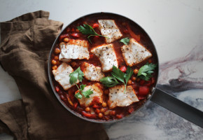 Torsk i form med smak av Midtøsten